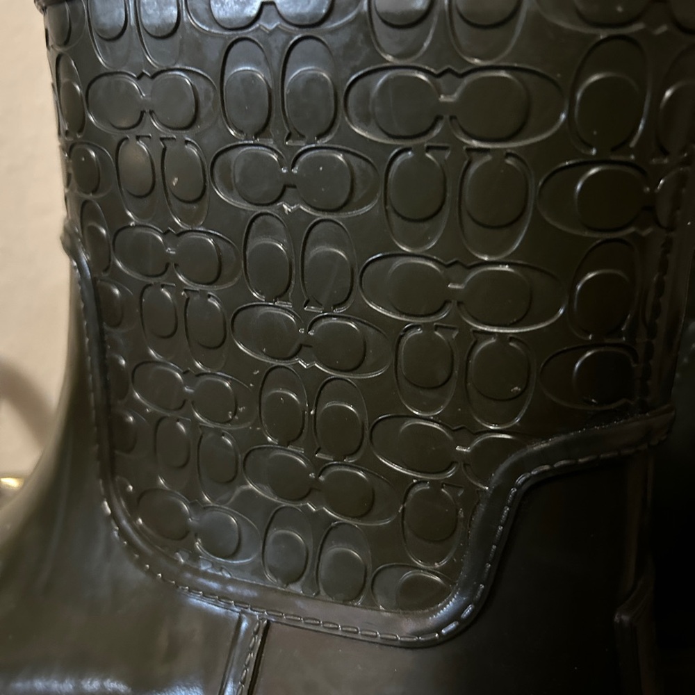 Coach rainboots - Picture 5 of 7